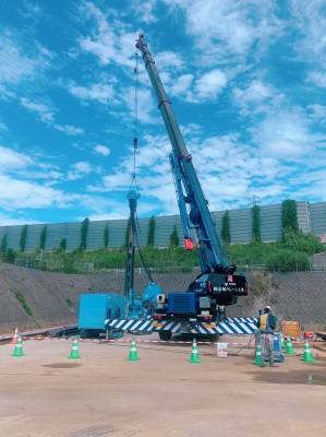 大和北道路郡山下ツ道改良工事